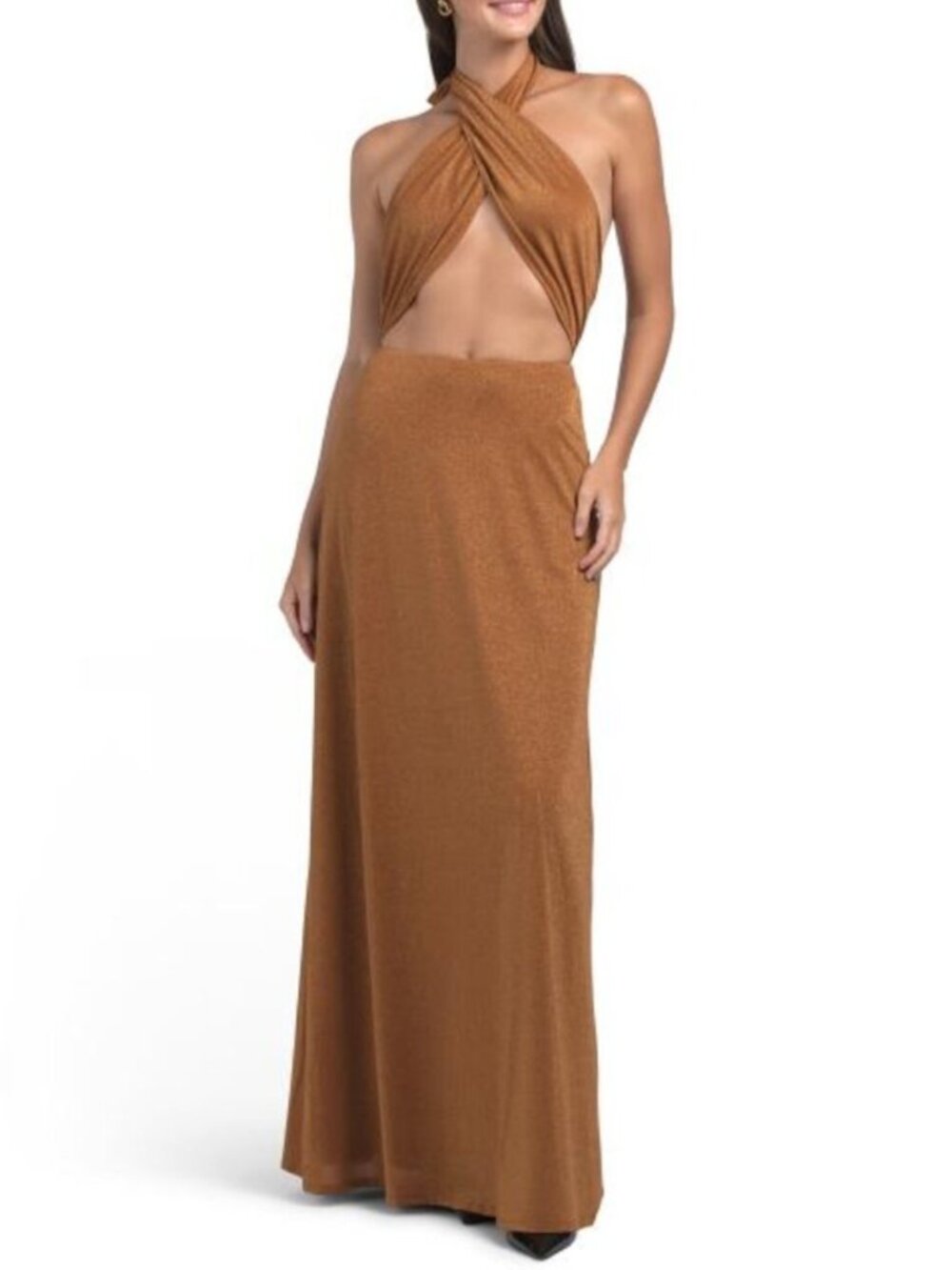 AFRM Kendrick Sparkle Jersey Gown